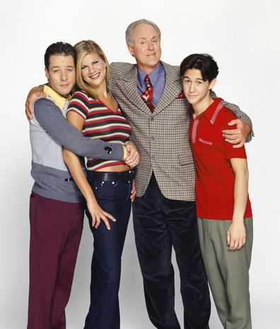 3rd Rock From The Sun, cast, French Stewart, Kristen Johnston, John Lithgow and Joseph Gordon-Levitt.