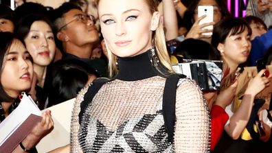 Sophie Turner responds to headlines suggesting she's making socks and  sandals a trend - 9Style