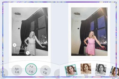 9PR: Instax Pal review editing in-app feature