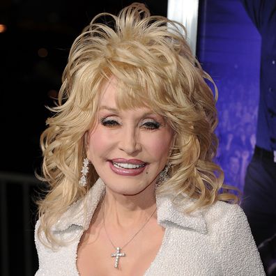 Dolly Parton at Grauman's Chinese Theatre on January 9, 2012 in Hollywood, California.