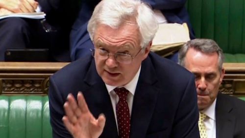 David Davis quit as Brexit Secretary on Sunday. Picture: AAP