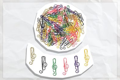 9PR: Music Paper Clips, 100 pack
