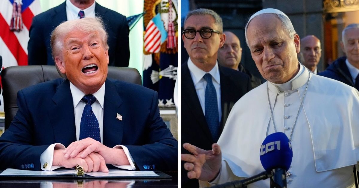'Let him do it': Pope v Trump turns ugly