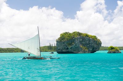 Sail around New Caledonia in a traditional canoe