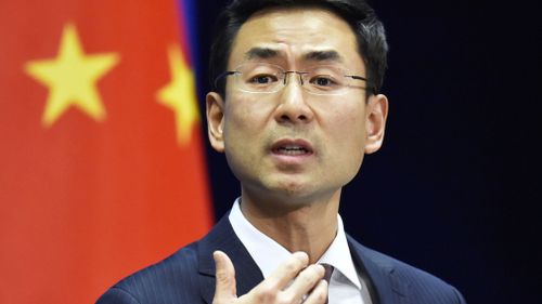 China's Foreign Minister spokesman Geng Chuang says Malcolm Turnbull has undermined mutual trust. (AAP)