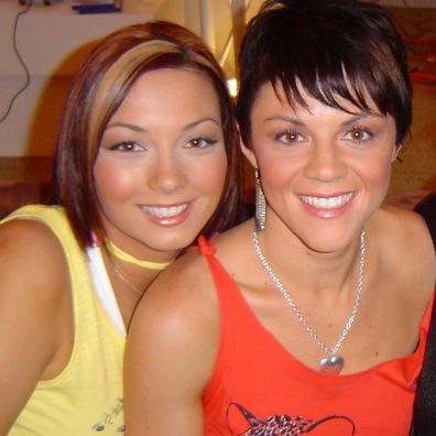 Ricki Lee and Em Rusciano in their Australian Idol days in the 2000s.