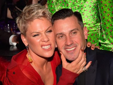 Pink, Carey Hart, Recording Academy Pre-GRAMMY Gala, 2018, New York City