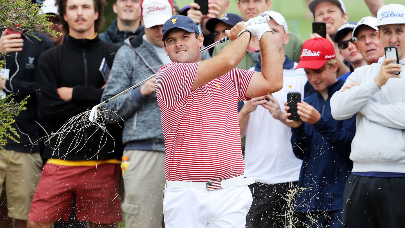 Patrick Reed of the United States team 