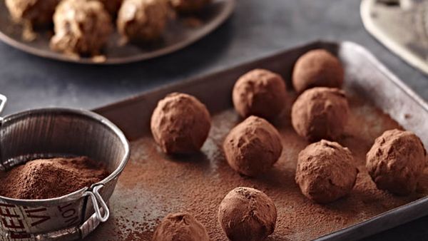 Praline truffles