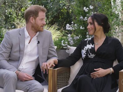 Prince Harry and Meghan Markle talk to Oprah