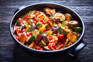 Ratatouille vegetables