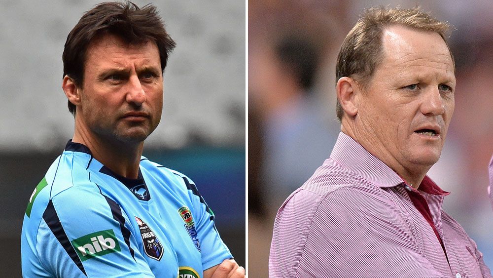 Laurie Daley (l) and Kevin Walters. (AAP and Getty)