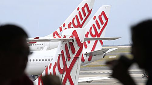 Virgin Australia jet tail (AAP)
