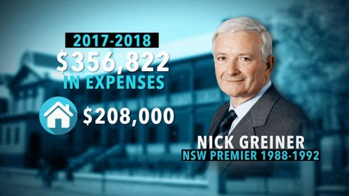 Nearly $208,000 was spent on rent for his high-rise office in the city, and $140,000 on a personal assistant.