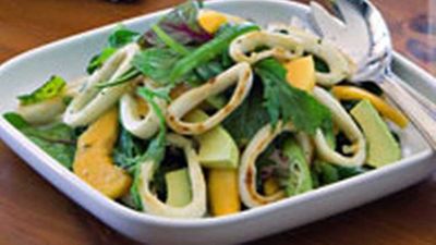 <a href="http://kitchen.nine.com.au/2016/05/17/12/16/calamari-salad" target="_top">Calamari salad </a>recipe