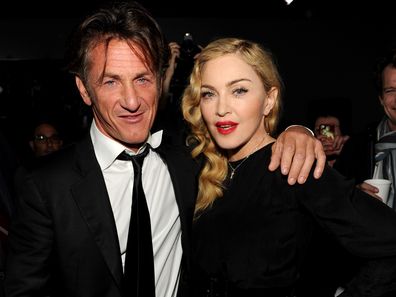 Madonna and Sean Penn were on September 24, 2013 at Cagos Gallery in New York City.