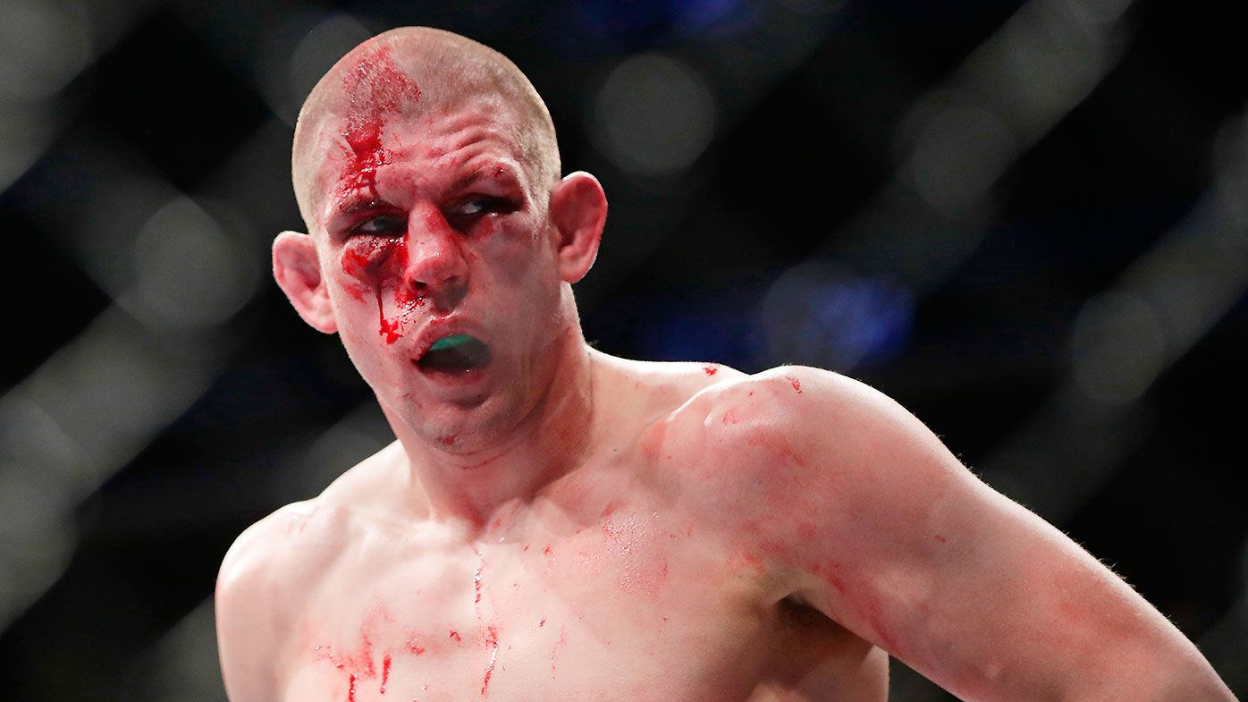 UFC 223 bloodbath: Fight stopped as Gruetzemacher batters Lauzon