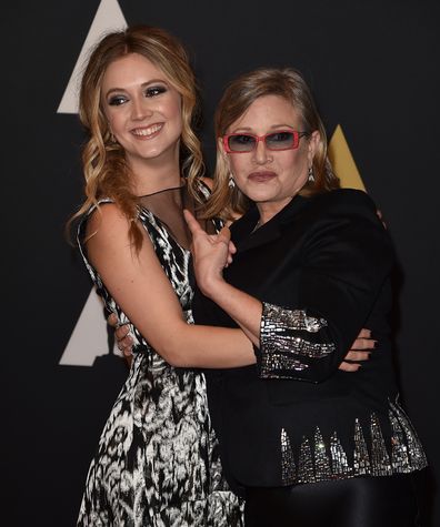 Billie Lourd Carrie Fisher