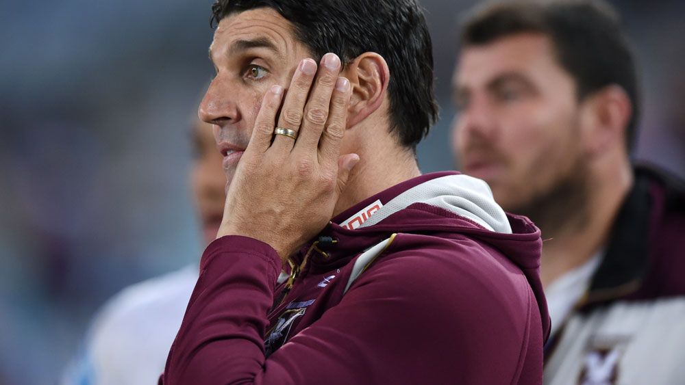 Manly coach Trent Barrett's post-game blow up
