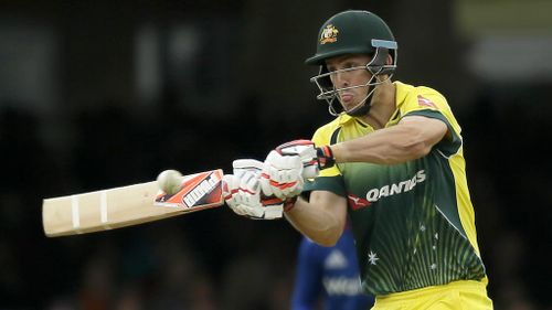 Mitchell Marsh made an aggressive half century. (AAP)