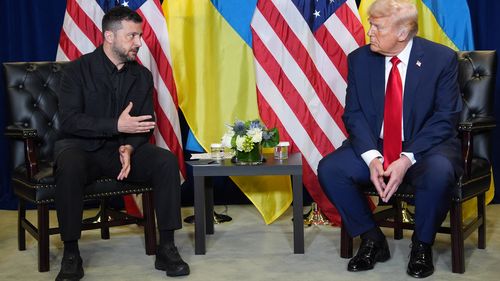 The strike comes as Volodymyr Zelenskyy and Donald Trump prepare to meet again.