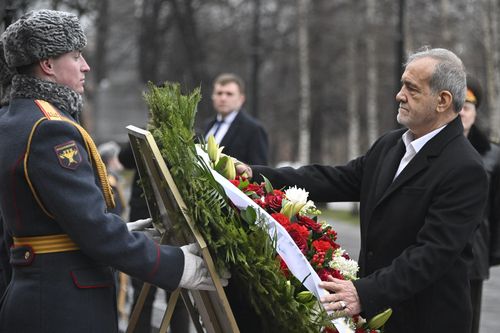 Iranian President Masoud Pezeshkian