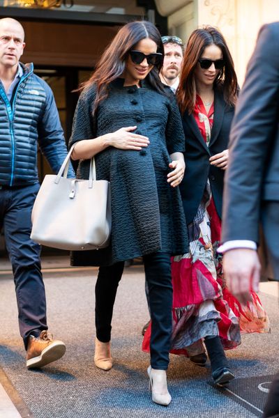Meghan flies to New York for her baby shower - February 2019