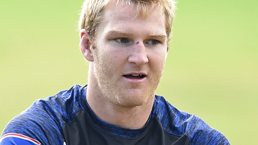 Aiden Tolman has re-signed with the Bulldogs until the end of 2020. (AAP)