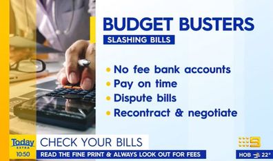 Budget leakage check bills