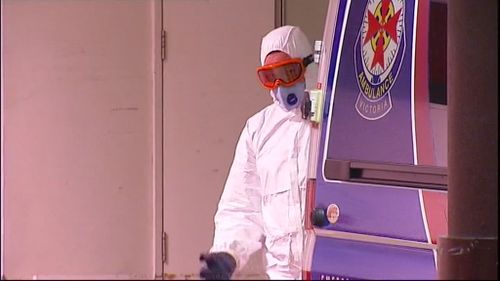 A patient with Ebola-like symptoms has been cleared of the virus at the Royal Melbourne Hospital. (9NEWS)