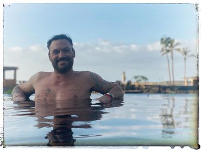 Brian Austin Green, dancer Sharna Burgess, Instagram official, photo, holiday, Hawaii