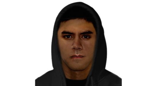 Police are searching for a man matching this description for an attempted robbery and robbery in Melbourne's northern suburbs. (Victoria Police)