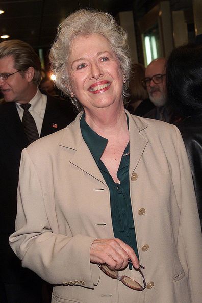 Actress Polly Holiday at the opening night of "Dance Of Death" on Broadway at The Broadhurst Theatre in New york City. 10/11/2001. Photo: Evan Agostini/Getty Images