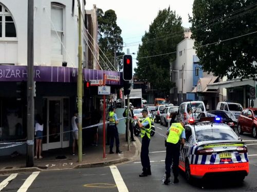 The male pedestrian was taken to Royal North Shore Hospital with head injuries. (9NEWS)