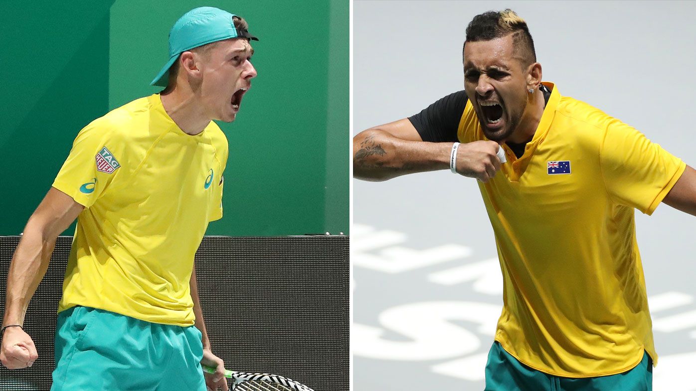 Alex de Minaur and Nick Kyrgios lead Aussies to Davis Cup quarter-finals