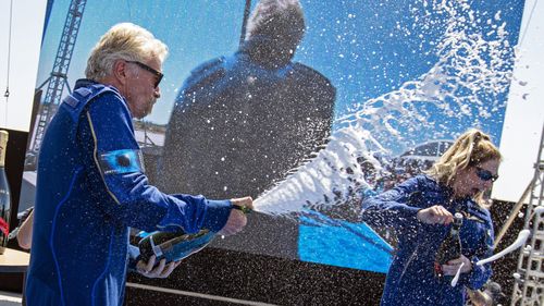 Richard Branson has successfully flown into space on Virgin Galactic.