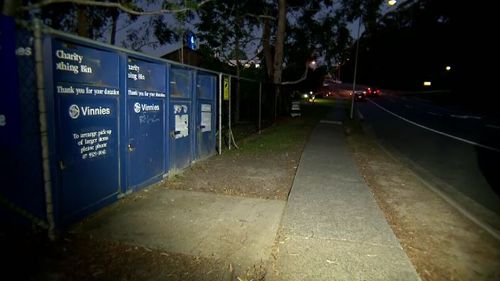 A Gold Coast woman was hit by her own car while donating clothes to charity. Picture: 9NEWS.