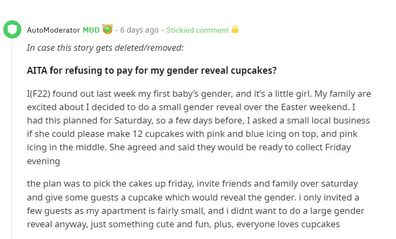 cupcakes for gender reveal destroyed by dog