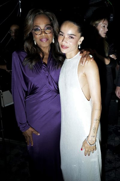 Oprah Winfrey and Zoë Kravitz