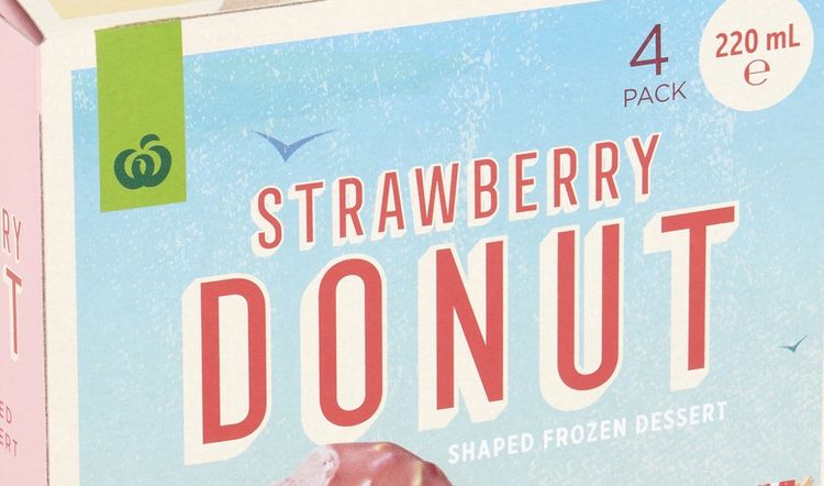 Woolworths launches delicious donut-shaped ice creams for $6 a pop