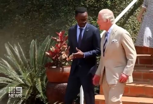 President Paul Kagame and Prince Charles