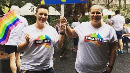 The couple had been active campaigners for marriage equality in Australia (Supplied)