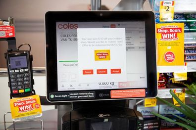supermarket loyalty points Coles Woolworths