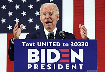 Who is Joe Biden's 2020 presidential campaign running mate?