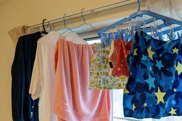 Laundry tips for drying washing on a rainy day