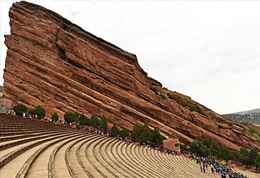 The Red Rocks Amphitheatre is in which US state?