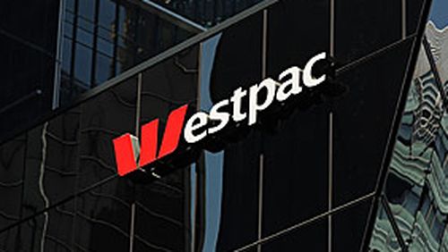 Westpac logo on building (Getty)
