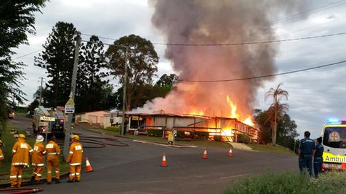 Historic Kandanga pub destroyed by fire south of Gympie