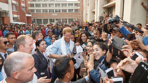 Prince Harry extends tour in Nepal to help rebuild school hit by earthquake