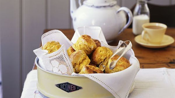 Pumpkin and cinnamon scones